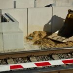 Obras en la estación de Valdelasfuentes